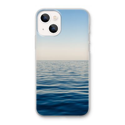 Water horizon: iPhone 13 mini Transparant Hoesje