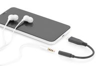 Digitus Audio Adapterkabel [1x USB-C stekker - 1x Jackplug female 3,5 mm] AK-300321-002-S Flexibel - thumbnail
