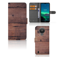Nokia 1.4 Book Style Case Old Wood