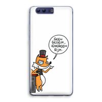 Geen Gezeik: Honor 9 Transparant Hoesje