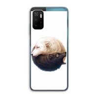 Yin Yang Wolves: Xiaomi Poco M3 Pro 5G Transparant Hoesje
