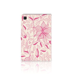 Samsung Galaxy Tab A7 (2020) Tablet Cover Pink Flowers