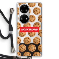 Koekerond: Huawei P50 Pro Transparant Hoesje met koord
