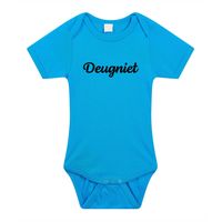 Deugniet cadeau baby rompertje blauw jongens Deugniet cadeau baby rompertje blauw jongens