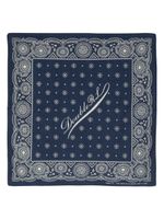 Ralph Lauren RRL foulard en soie à motif d'étoiles - Bleu