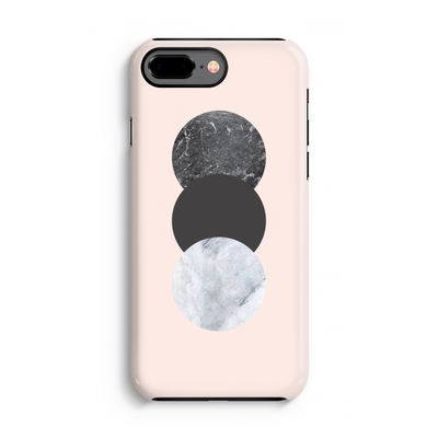 Marmeren cirkels: iPhone 8 Plus Tough Case