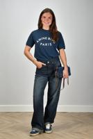 Anine Bing t-shirt Jaylin Paris A-08-11527-BEL26 dark blue