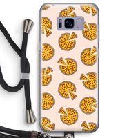 You Had Me At Pizza: Samsung Galaxy S8 Transparant Hoesje met koord
