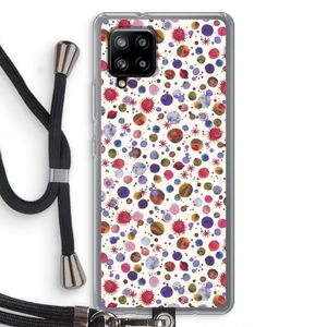 Planets Space: Samsung Galaxy A42 5G Transparant Hoesje met koord