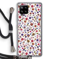 Planets Space: Samsung Galaxy A42 5G Transparant Hoesje met koord