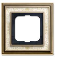 Busch-Jaeger 2CKA001754A4663 Frame Frame 1-voudig Messing 1 stuk(s)