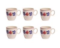 Boerenbont Senseo Mok Pompei - set 6 stuks Boerenbont Senseo Mok Pompei - set 6 stuks