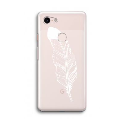 Pluim: Google Pixel 3 Transparant Hoesje