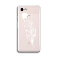 Pluim: Google Pixel 3 Transparant Hoesje
