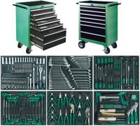 Brüder Mannesmann gereedschapwagen 321 dlg green line - 28270