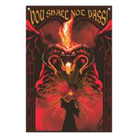 Lord of the Rings Wall Banner You shall not pass! 125 x 85 cm