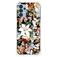 Case voor Samsung Galaxy A13 (4G) Dark Flowers - thumbnail