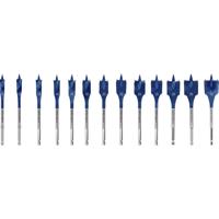 Bosch Accessories 2608900336 Hout-freesboorset 13-delig 10 mm, 12 mm, 13 mm, 14 mm, 16 mm, 18 mm, 20 mm, 22 mm, 24 mm, 25 mm, 28 mm, 30 mm, 32 mm Gezamenlijke