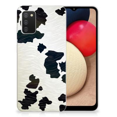 Samsung Galaxy A02s | TPU Hoesje | Koeienvlekken