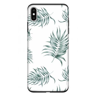 Simple leaves: iPhone XS Max Tough Case