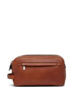 Brunello Cucinelli trousse de toilette en cuir - Marron - thumbnail