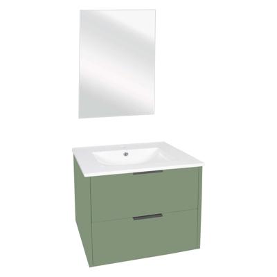 Differnz Bolo badmeubelset knock-down, FSC® | groen | 60 cm