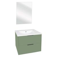 Differnz Bolo badmeubelset knock-down, FSC® | groen | 60 cm
