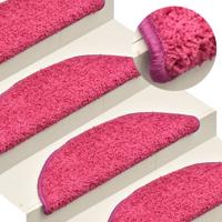 Trapmatten 15 st 56x17x3 cm roze