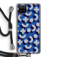8-bit N°5: Samsung Galaxy A12 Transparant Hoesje met koord