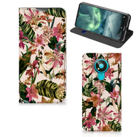 Nokia 3.4 Smart Cover Flowers - thumbnail