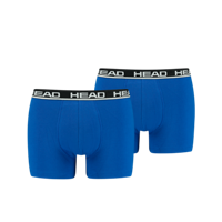 HEAD boxershort basic 2-pack blue / black-L