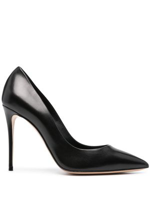 Casadei escarpins Julia 100 mm en cuir - Noir