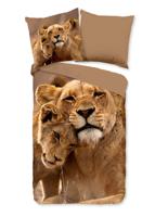 Pure Dekbedovertrek "tijgers" - Multi - (135x200 cm) - Microfiber