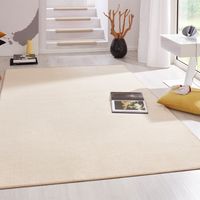 Laagpolig Vloerkleed cy - 100x150cm - Beige Modern Vloerkleed - 123vloerkleed.nl is de online webshop voor vloerkleden en woonaccessoires. - thumbnail