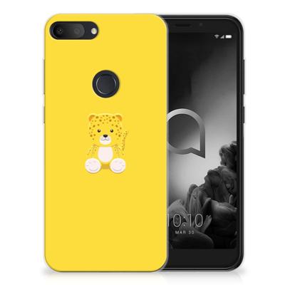 Alcatel 1S (2019) Telefoonhoesje met Naam Baby Leopard Alcatel 1S (2019) Telefoonhoesje met Naam Baby Leopard