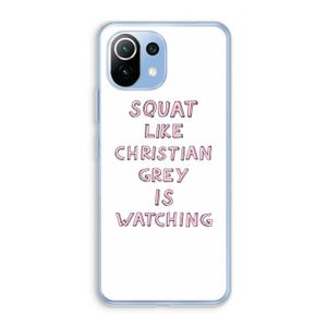 Christian Grey: Xiaomi Mi 11 Lite Transparant Hoesje