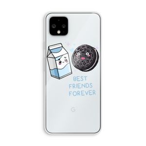 Best Friend Forever: Pixel 4 XL Transparant Hoesje