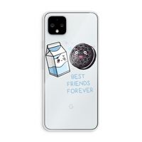 Best Friend Forever: Pixel 4 XL Transparant Hoesje