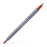 Faber Castell Duo aquarelmarker Goldfaber - 186 terracotta