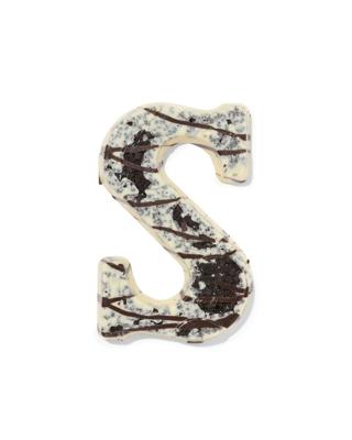 051 Chocoladeletter Wit Cookies Cream S 125g