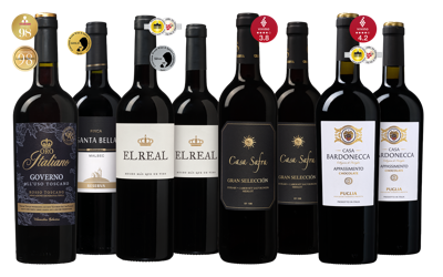 Wijnpakket Wijnvoordeel Huisfavorieten Rood