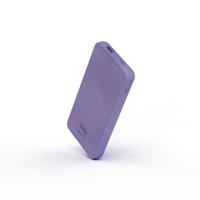 Hama Power Pack Fabric 10 10000mAh 2 Uitgangen: USB-C USB-A Paisley Purple - thumbnail