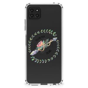 Samsung Galaxy A22 5G Stevig Bumper Hoesje Boho Dreams