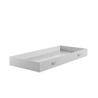 Leen Bakker - Vipack Rolbed Kiddy - 194x94x20 Cm - MDF/Grenenhout - Wit
