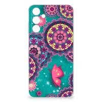 Samsung Galaxy A15 | Hoesje maken | Cirkels en Vlinders Samsung Galaxy A15 | Hoesje maken | Cirkels en Vlinders