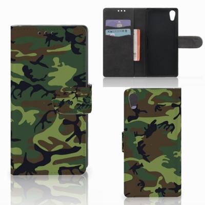Sony Xperia XA1 | Telefoon Hoesje | Army Dark