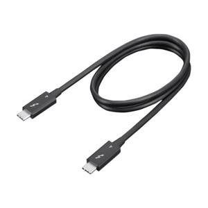 Lenovo Thunderbolt-kabel Thunderbolt 4 Thunderbolt (USB-C) stekker 0.7 m Zwart 4X91K16968