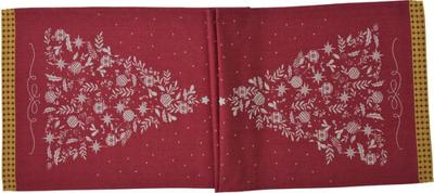 Sander Sander tafelloper Chef Tree 47x150 Fb. 01 - Red