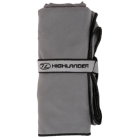 Highlander Towel -XL - Charcoal - Vezelzacht & Super absorberend