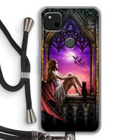 Kinderen van de nacht: Pixel 4a Transparant Hoesje met koord